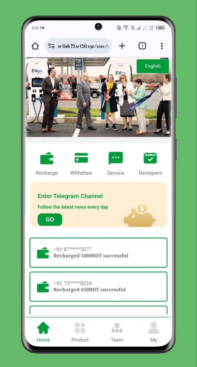 New desing Investment site